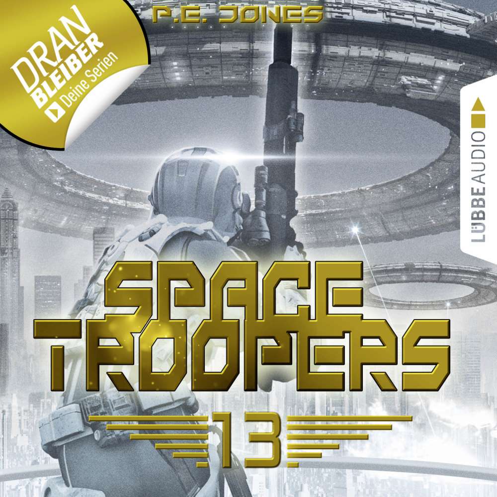 Cover von P. E. Jones - Space Troopers - Folge 13 - Sturmfront