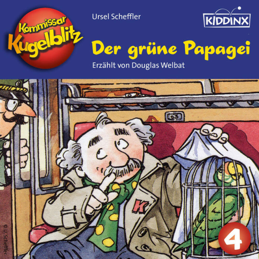 Cover von Kommissar Kugelblitz - Folge 4 - Der grüne Papagei