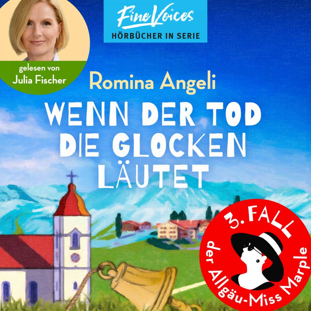 Cover von Romina Angeli - Allgäu-Miss Marple - Band 3 - Wenn der Tod die Glocken läutet