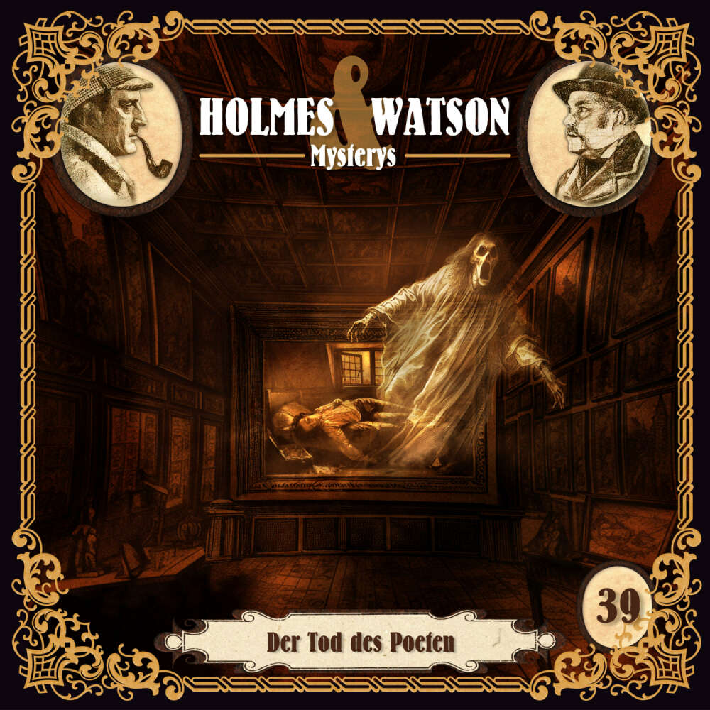 Cover von Holmes & Watson - Folge 39 - Mysterys: Der Tod des Poeten