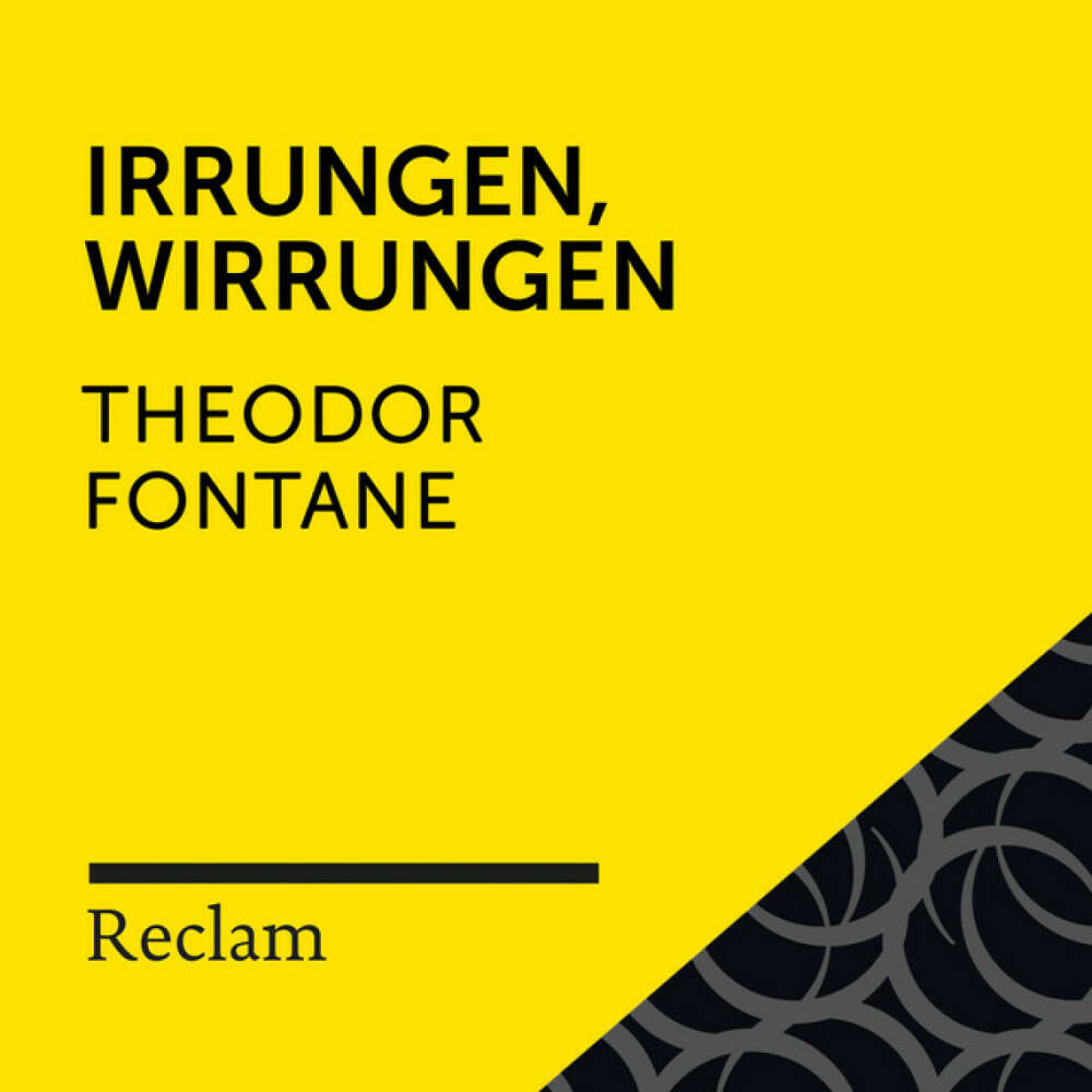 Cover von Reclam Hörbücher - Fontane: Irrungen, Wirrungen (Reclam Hörbuch)