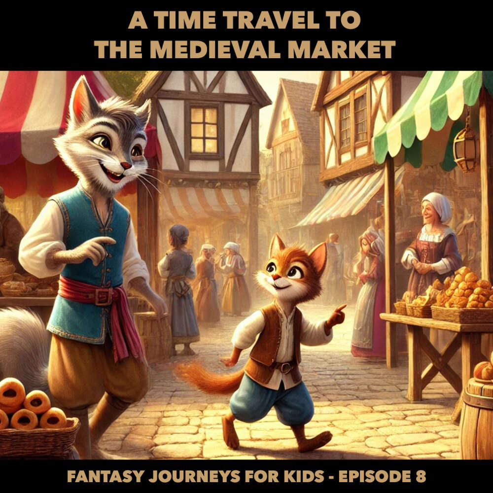 Cover von Fantasy Journeys for Kids - Episode 8 - A Time Travel to the Medieval Market