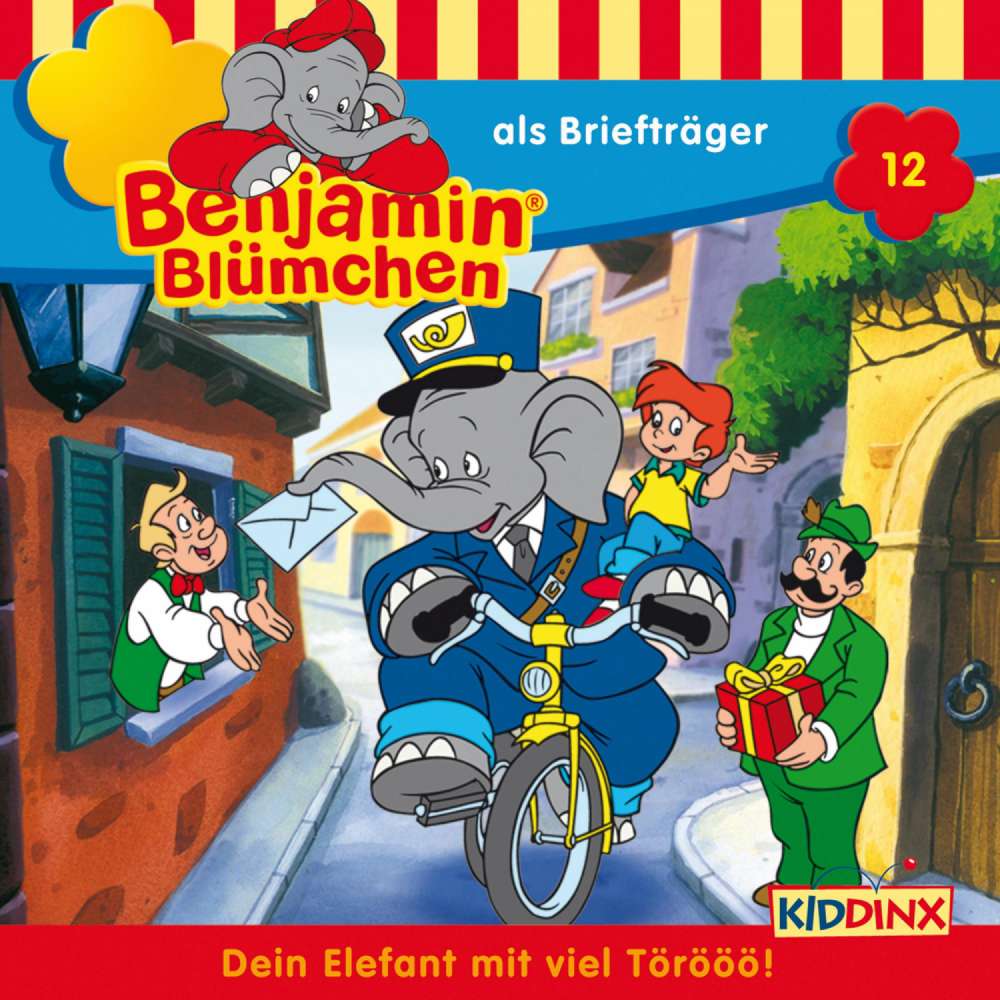 Cover von Benjamin Blümchen -  Folge 12 - Benjamin als Briefträger