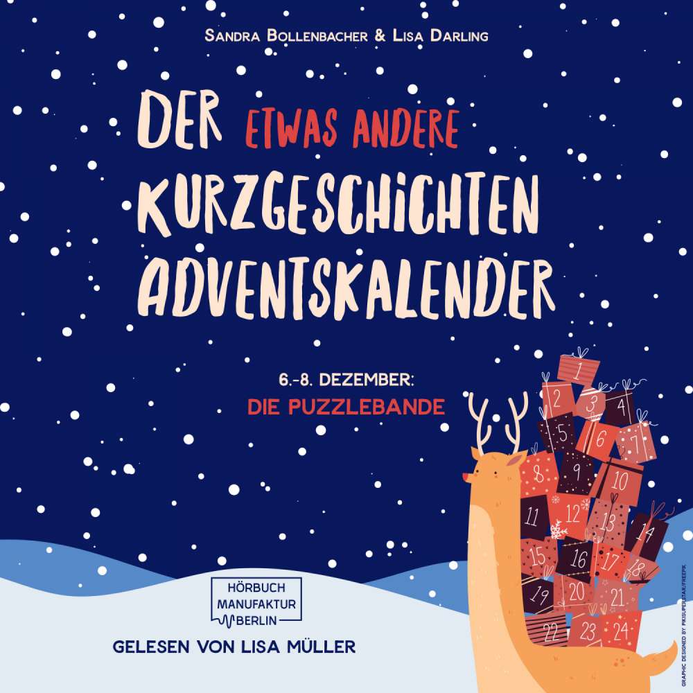 Cover von Sandra Bollenbacher - Der etwas andere Kurzgeschichten Adventskalender - Türchen 6 - Die Puzzlebande (Teil 1)