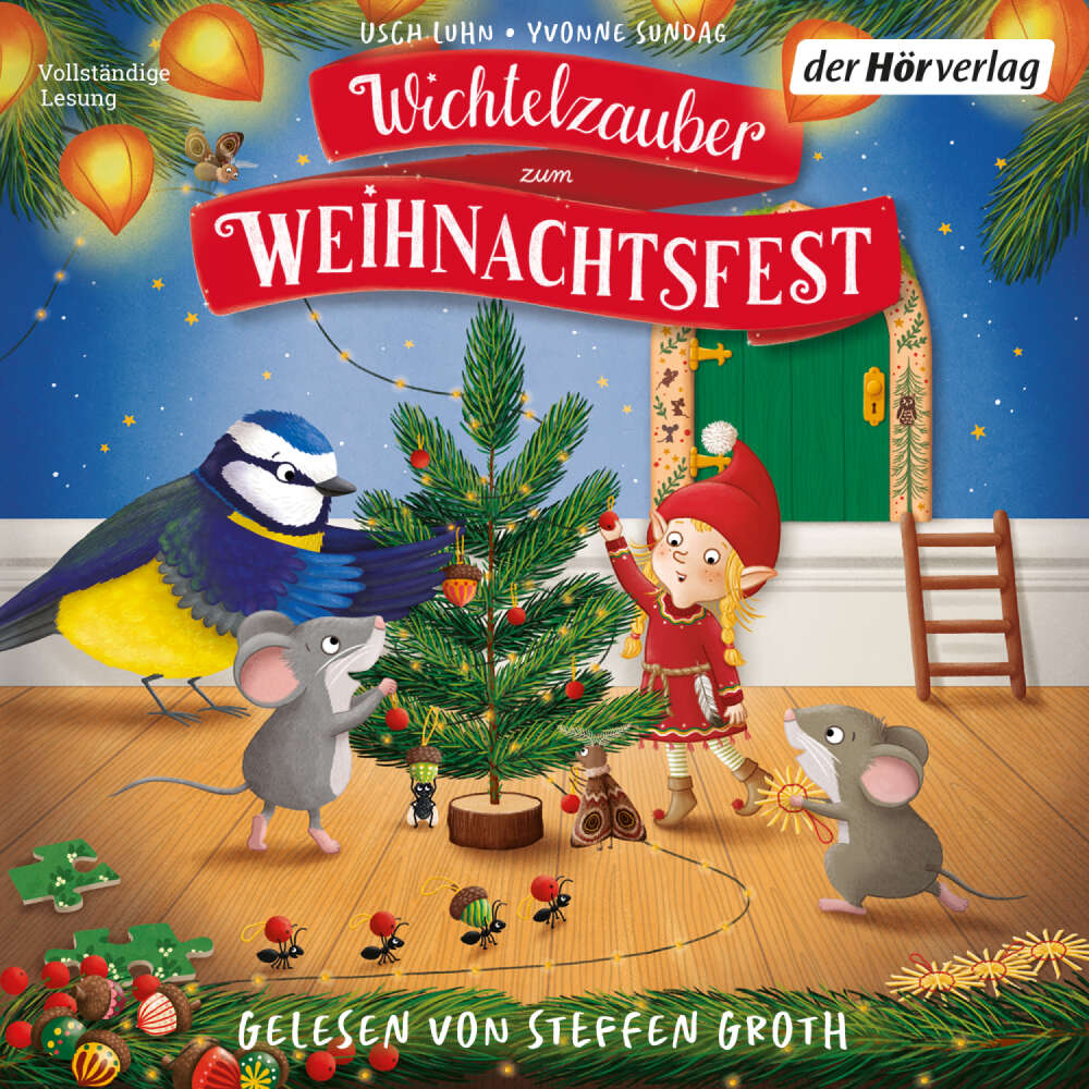 Cover von Usch Luhn - Wichtelzauber zum Weihnachtsfest - 24 Adventskalender-Geschichten