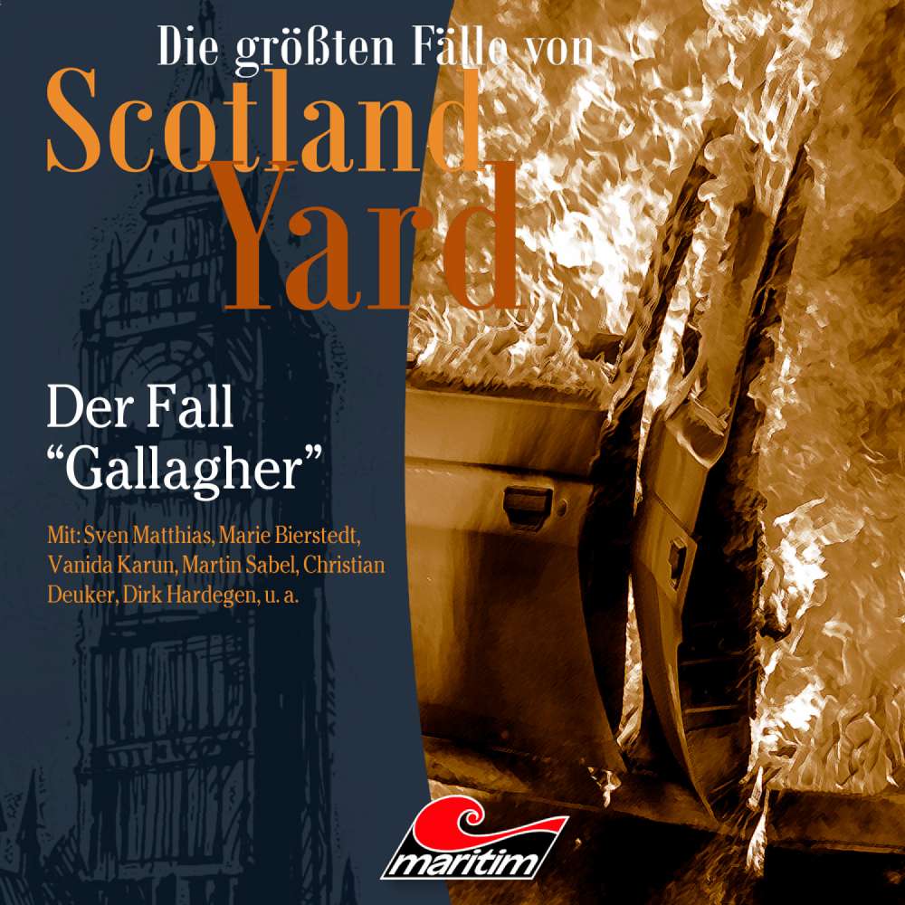 Cover von Die größten Fälle von Scotland Yard - Folge 35 - Der Fall "Gallagher"