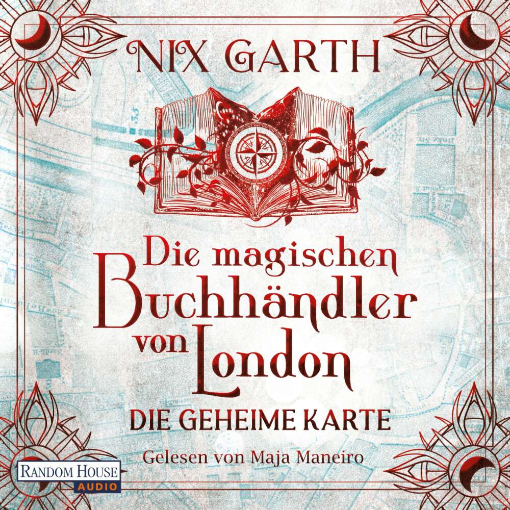 Cover von Garth Nix - Die linkshändigen Buchhändler von London - Band 2 - Die magischen Buchhändler von London - Die geheime Karte