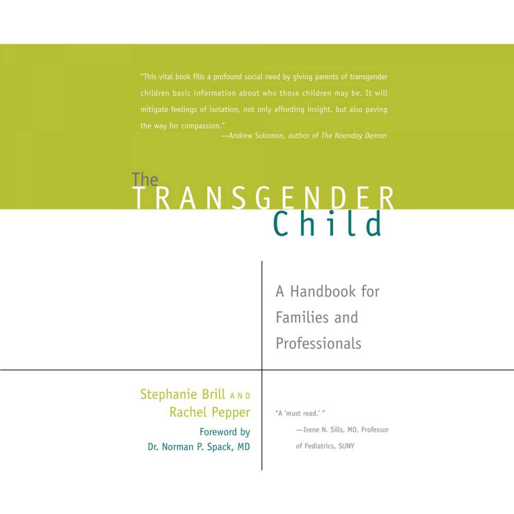Cover von Stephanie A. Brill - The Transgender Child - A Handbook for Families and Professionals