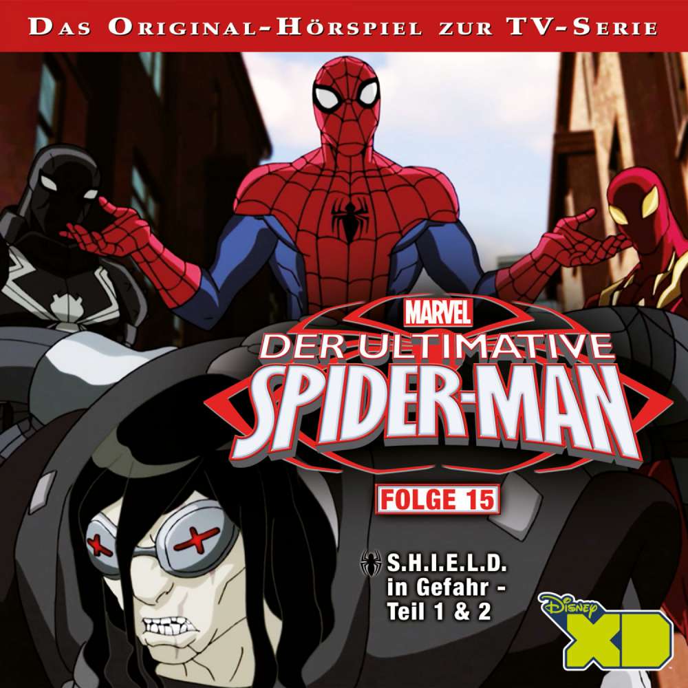 Cover von Der ultimative Spider-Man Hörspiel - Folge 15 - S.H.I.E.L.D. in Gefahr, Teil 1 & 2