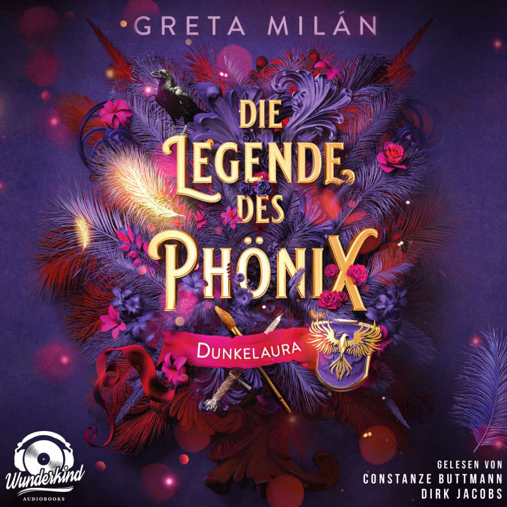 Cover von Greta Milán - Die Legende des Phönix - Band 1 - Dunkelaura