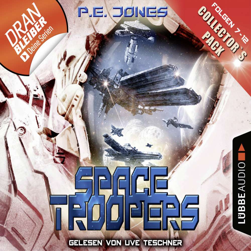 Cover von P. E. Jones - Space Troopers - Collector's Pack - Folgen 7-12