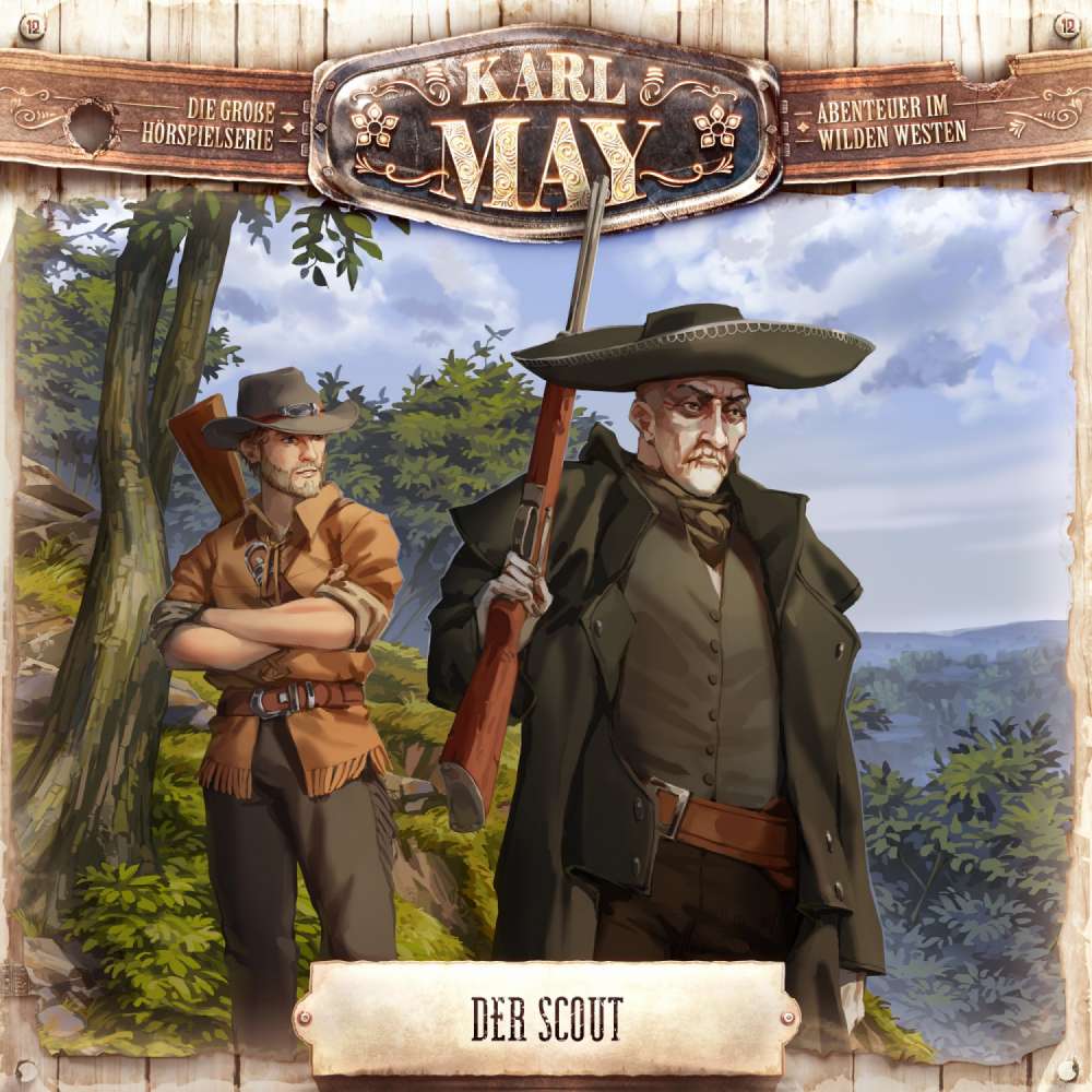 Cover von Karl May - Folge 12 - Der Scout