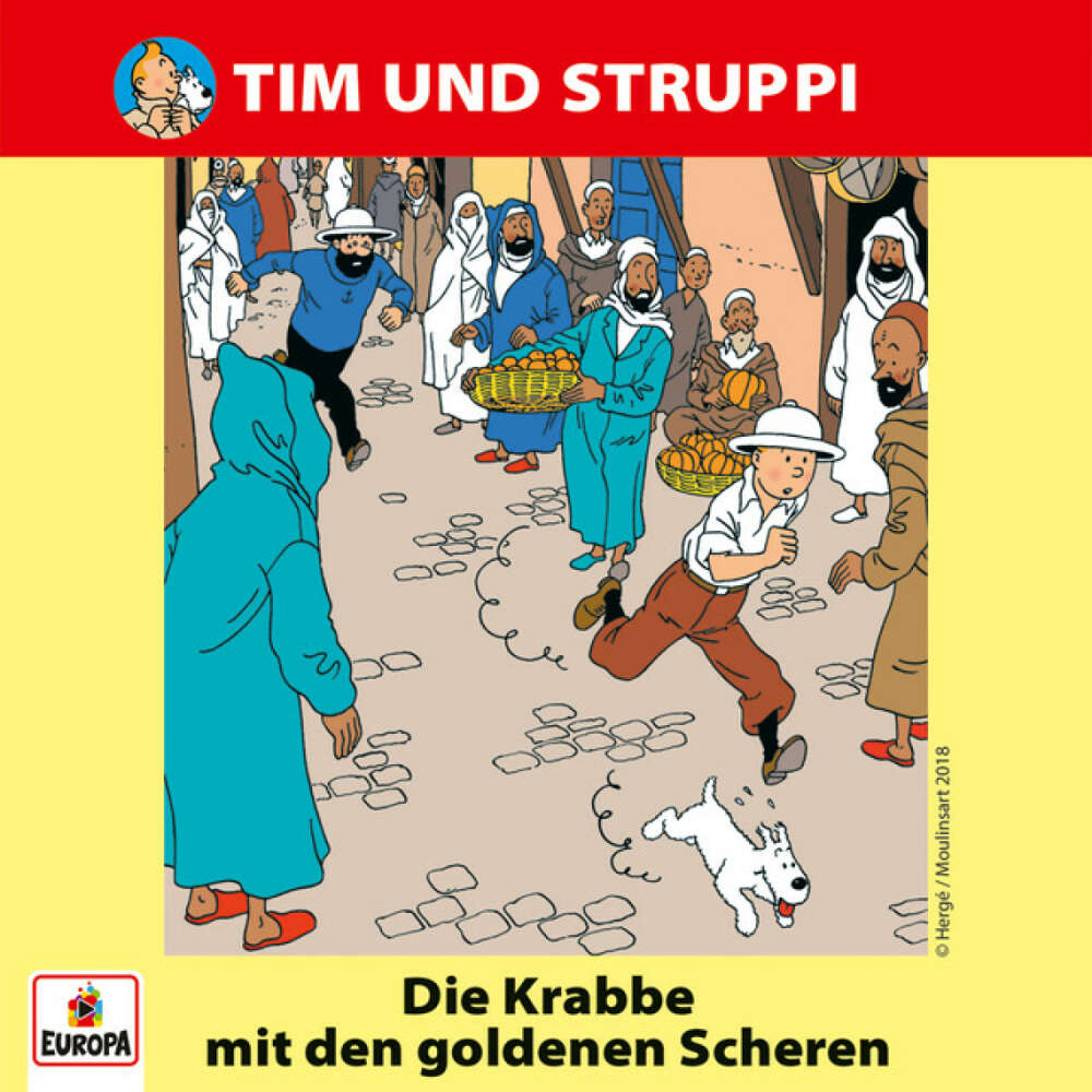 Cover von Tim & Struppi - 001/Die Krabbe mit den goldenen Scheren