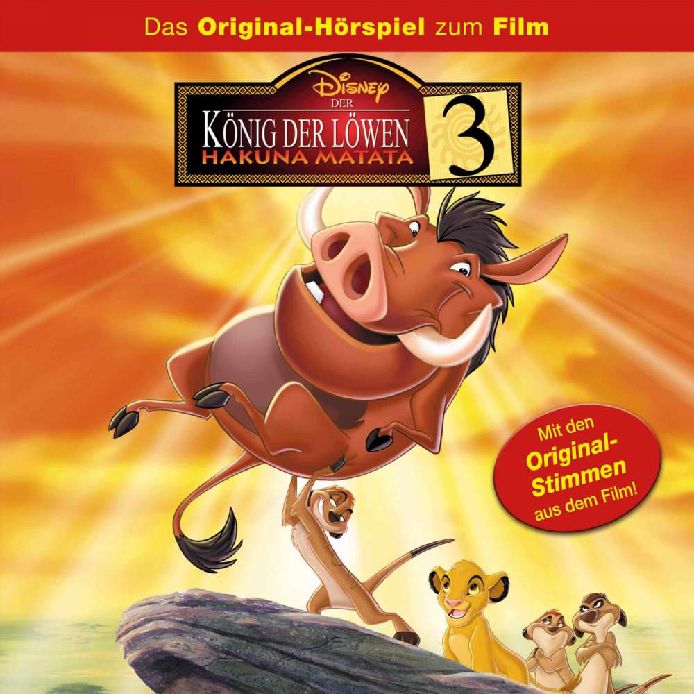 Cover von Der König der Löwen Hörspiel -  Der König der Löwen 3: Hakuna Matata