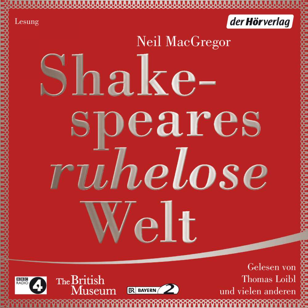 Cover von Neil MacGregor - Shakespeares ruhelose Welt