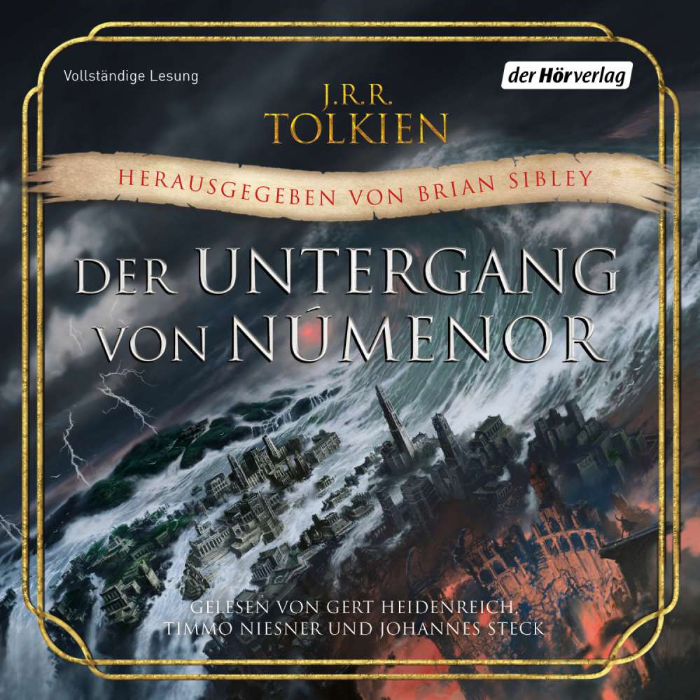 Cover von J.R.R. Tolkien - Der Untergang von Númenor - und andere Geschichten aus dem Zweiten Zeitalter von Mittelerde