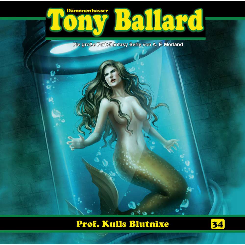Cover von Tony Ballard - Folge 34 - Prof. Kulls Blutnixe