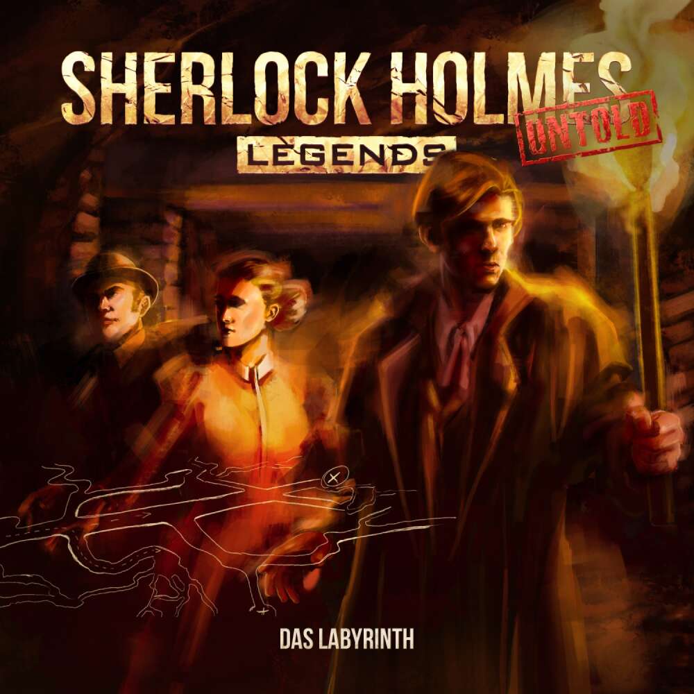 Cover von Sherlock Holmes Legends - Folge 5 - Das Labyrinth