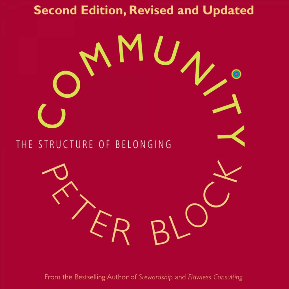 Cover von Peter Block - Community - The Structure of Belonging