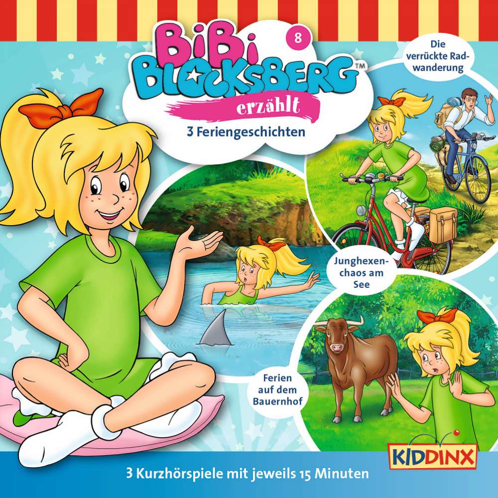 Cover von Bibi Blocksberg - Folge 8 - Feriengeschichten