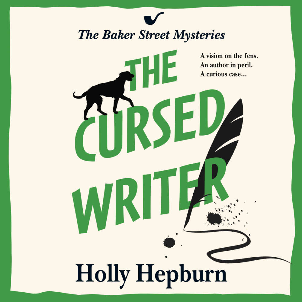 Cover von Holly Hepburn - The Cursed Writer - The Baker Street Mysteries, Book 2