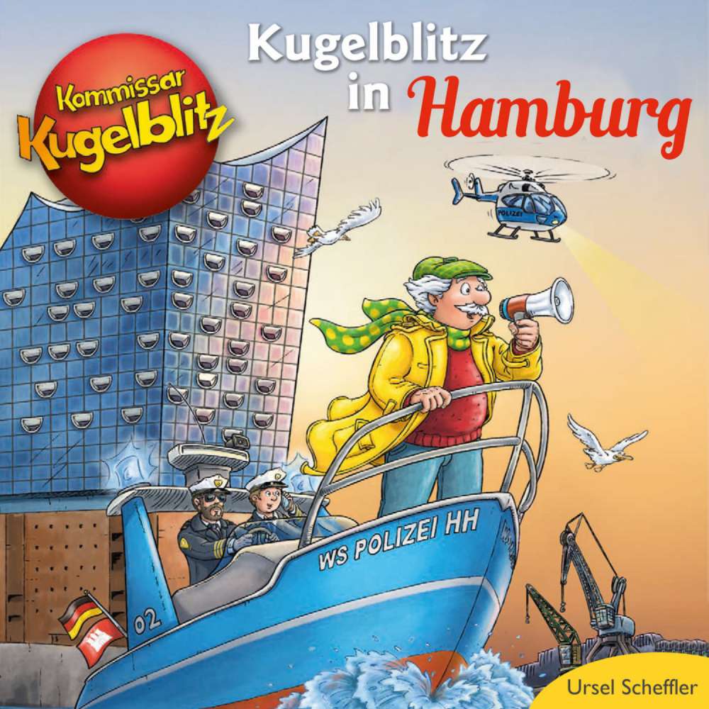 Cover von Ursel Scheffler - Kommissar Kugelblitz in Hamburg