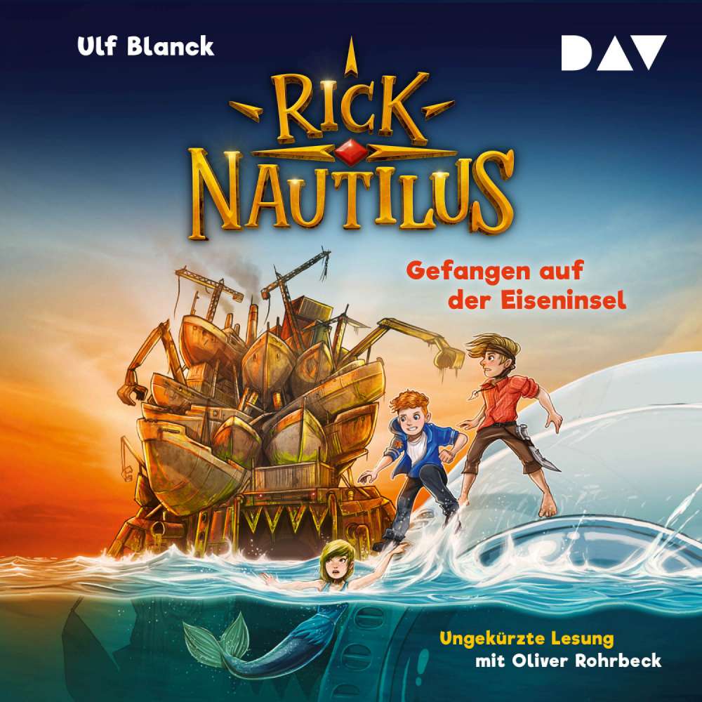 Cover von Ulf Blanck - Rick Nautilus - Teil 2 - Gefangen auf der Eiseninsel