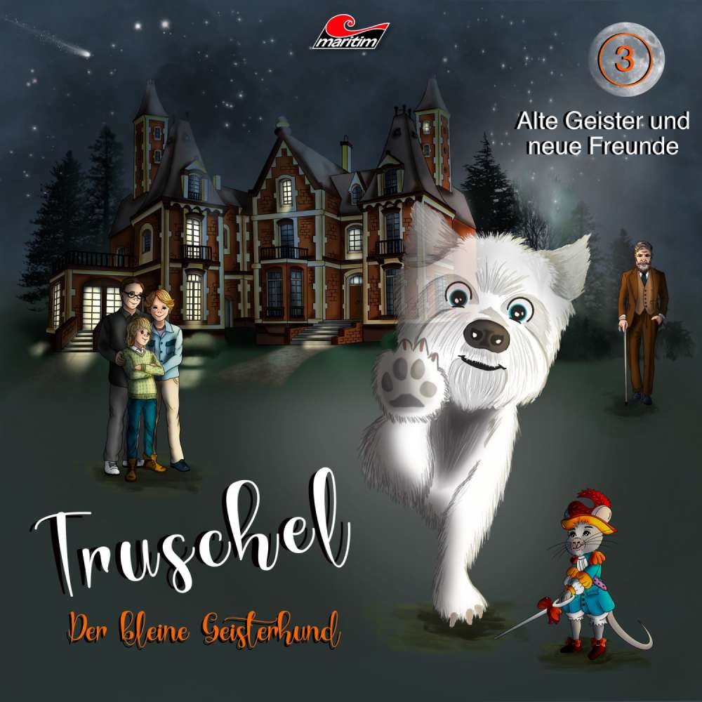 Cover von Truschel der kleine Geisterhund - Folge 3 - Alte Geister und neue Freunde