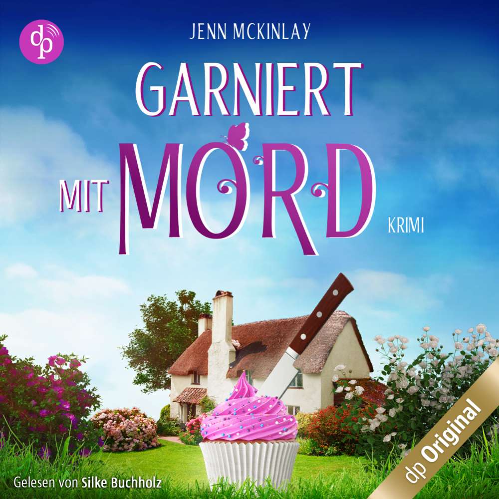 Cover von Jenn McKinlay - Mord mit Sahne-Reihe - Band 1 - Garniert mit Mord
