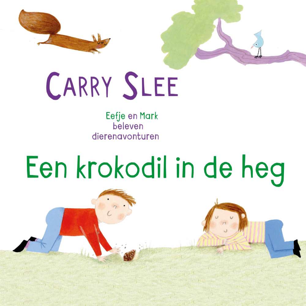 Cover von Carry Slee - Een krokodil in de heg