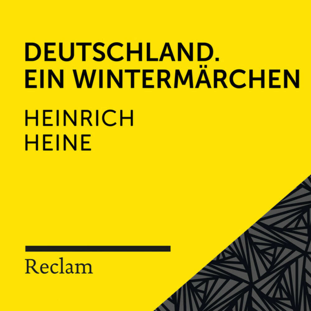 Cover von Reclam Hörbücher - Heine: Deutschland. Ein Wintermärchen (Reclam Hörbuch)