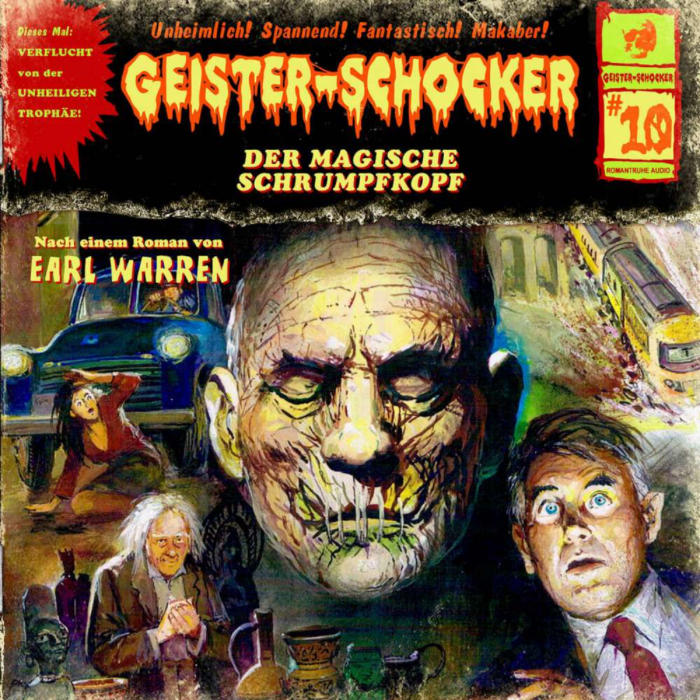 Cover von Geister-Schocker - Folge 10 - Der magische Schrumpfkopf