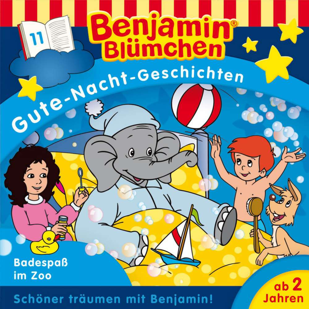 Cover von Benjamin Blümchen -  Folge 11 - Badespaß im Zoo