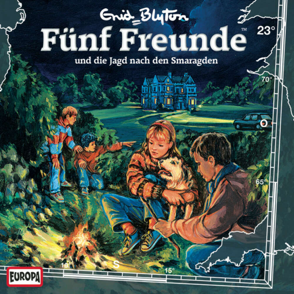 Cover von Fünf Freunde - 023/und die Jagd nach den Smaragden