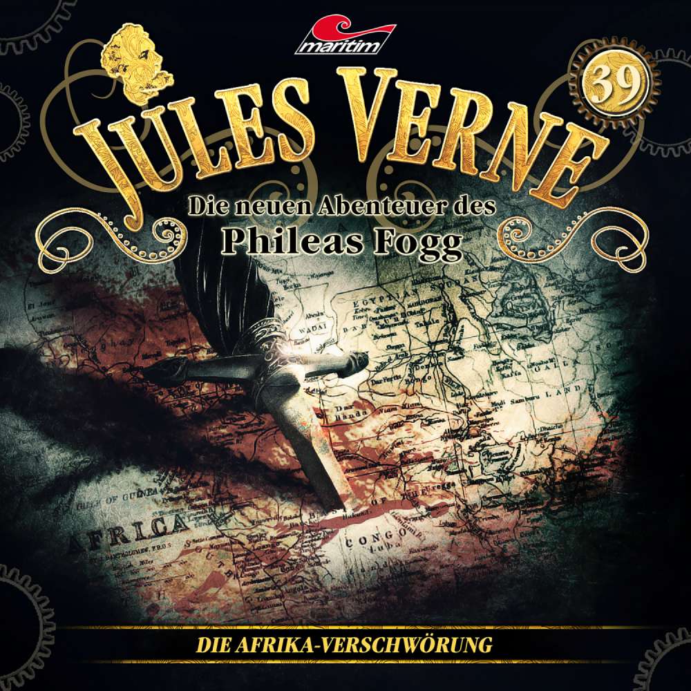 Cover von Jules Verne - Folge 39 - Die Afrika-Verschwörung (Die neuen Abenteuer des Phileas Fogg)