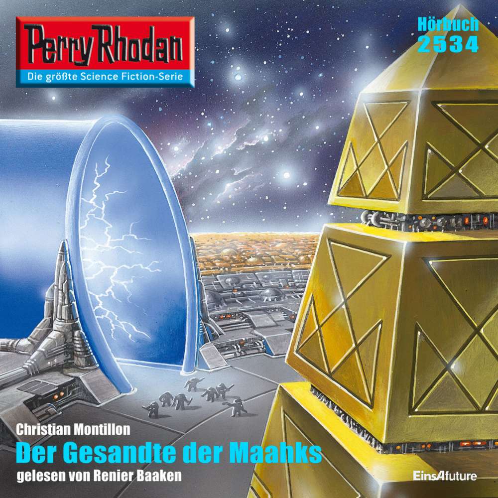 Cover von Christian Montillon - Perry Rhodan - Erstauflage 2534 - Der Gesandte der Maahks