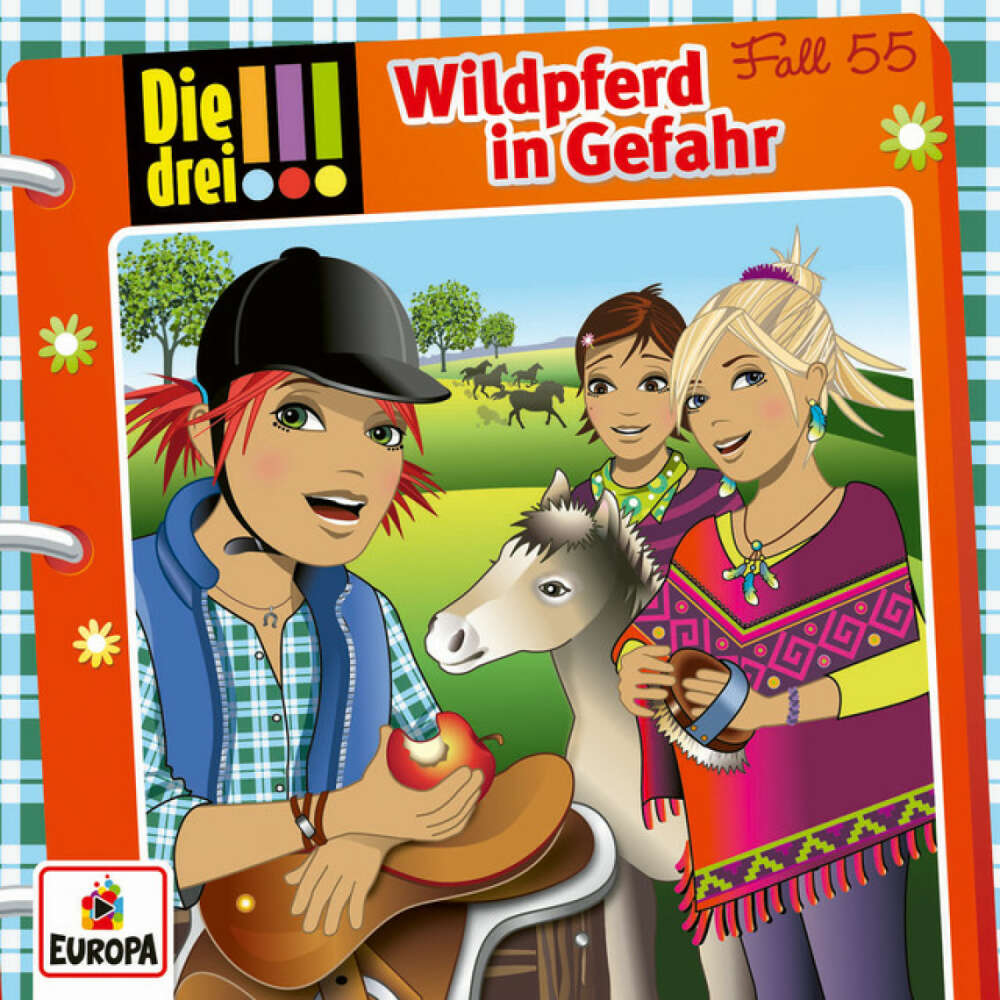 Cover von Die drei !!! - 055/Wildpferd in Gefahr