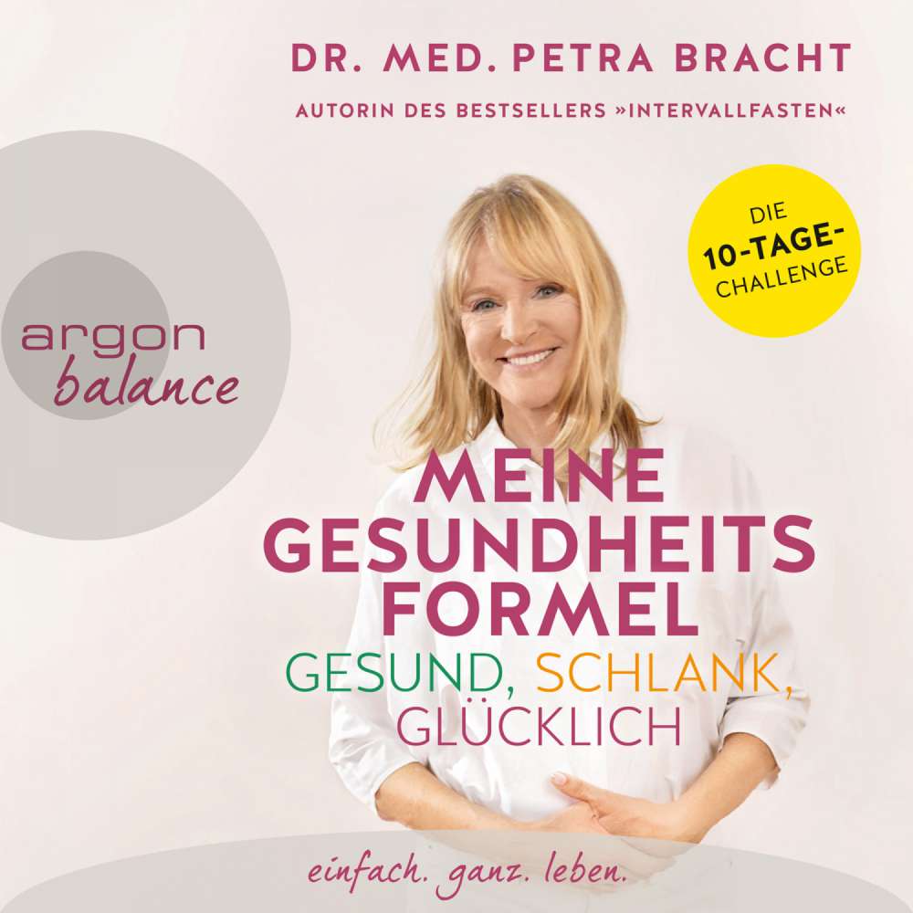 Cover von Dr. med. Petra Bracht - Meine Gesundheitsformel - gesund, schlank, glücklich