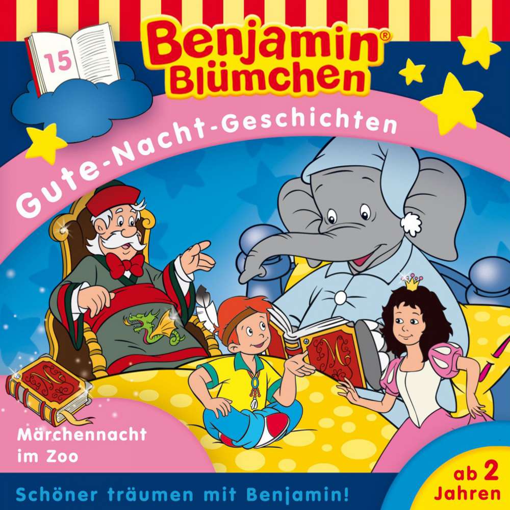 Cover von Benjamin Blümchen -  Folge 15 - Die Märchennacht im Zoo