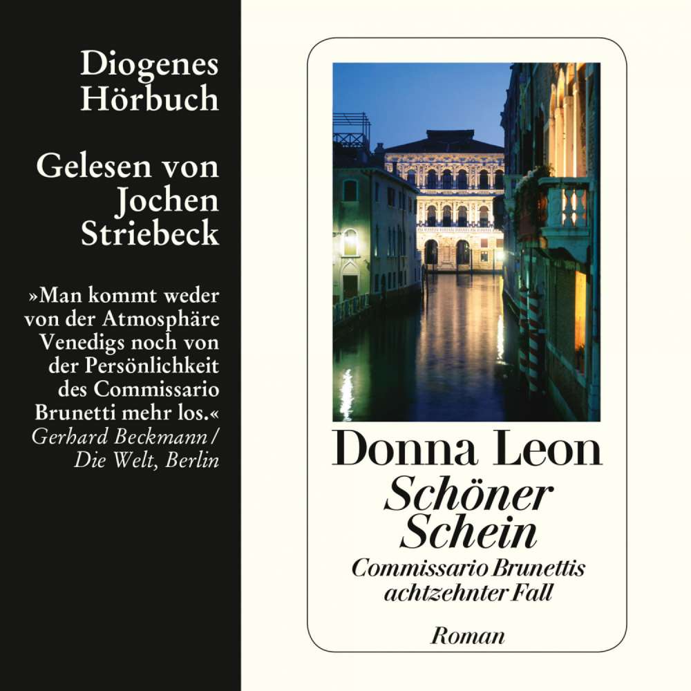 Cover von Donna Leon - Commissario Brunetti 18 - Schöner Schein