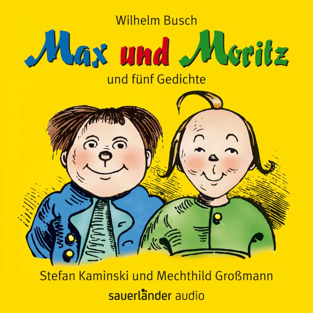 Cover von Wilhelm Busch - Max und Moritz - und fünf Gedichte