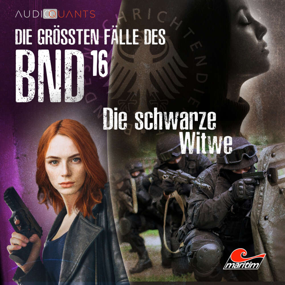 Cover von Die größten Fälle des BND - Folge 16 - Die schwarze Witwe