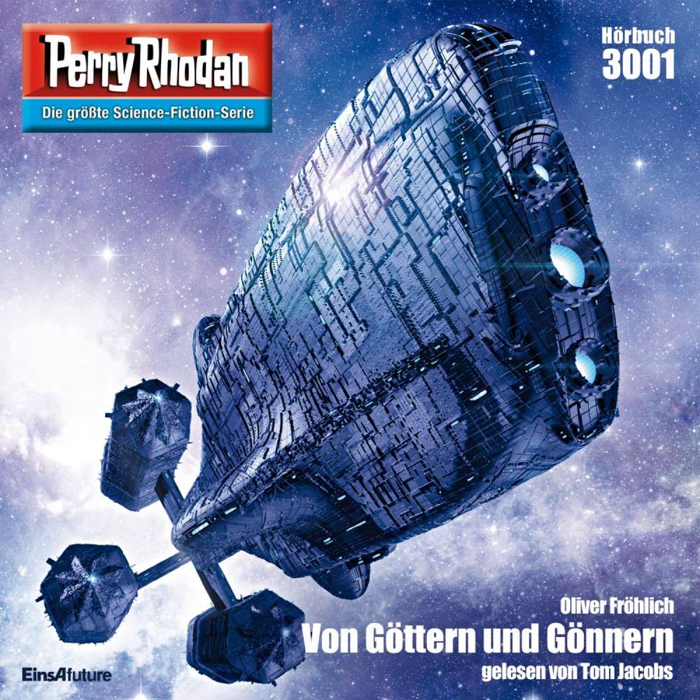 Cover von Oliver Fröhlich - Perry Rhodan - Erstauflage 3001 - Von Göttern und Gönnern