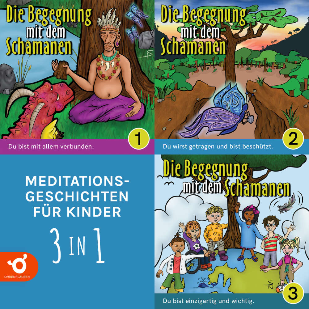 Cover von Mirjam Jäger - Die Begegnung mit dem Schamanen Teil 1-3