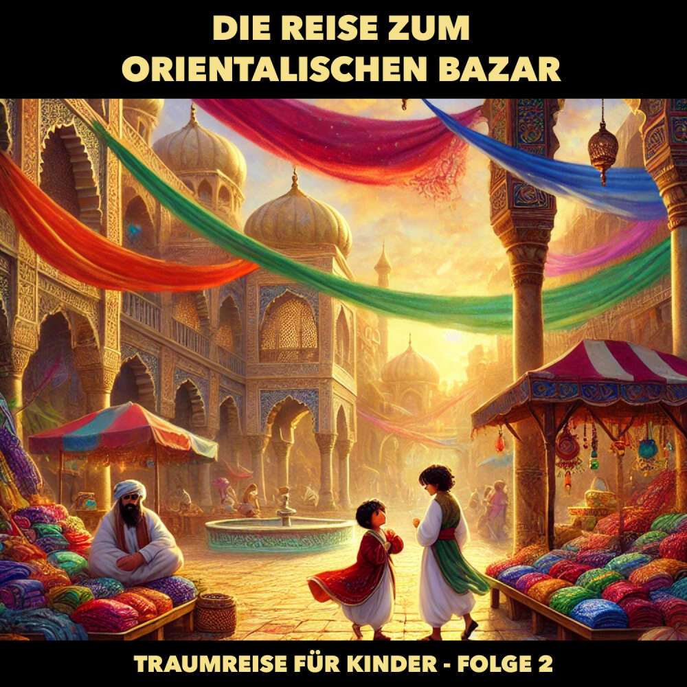 Cover von Traumreisen für Kinder - Folge 2 - Die Reise zum orientalischen Bazar