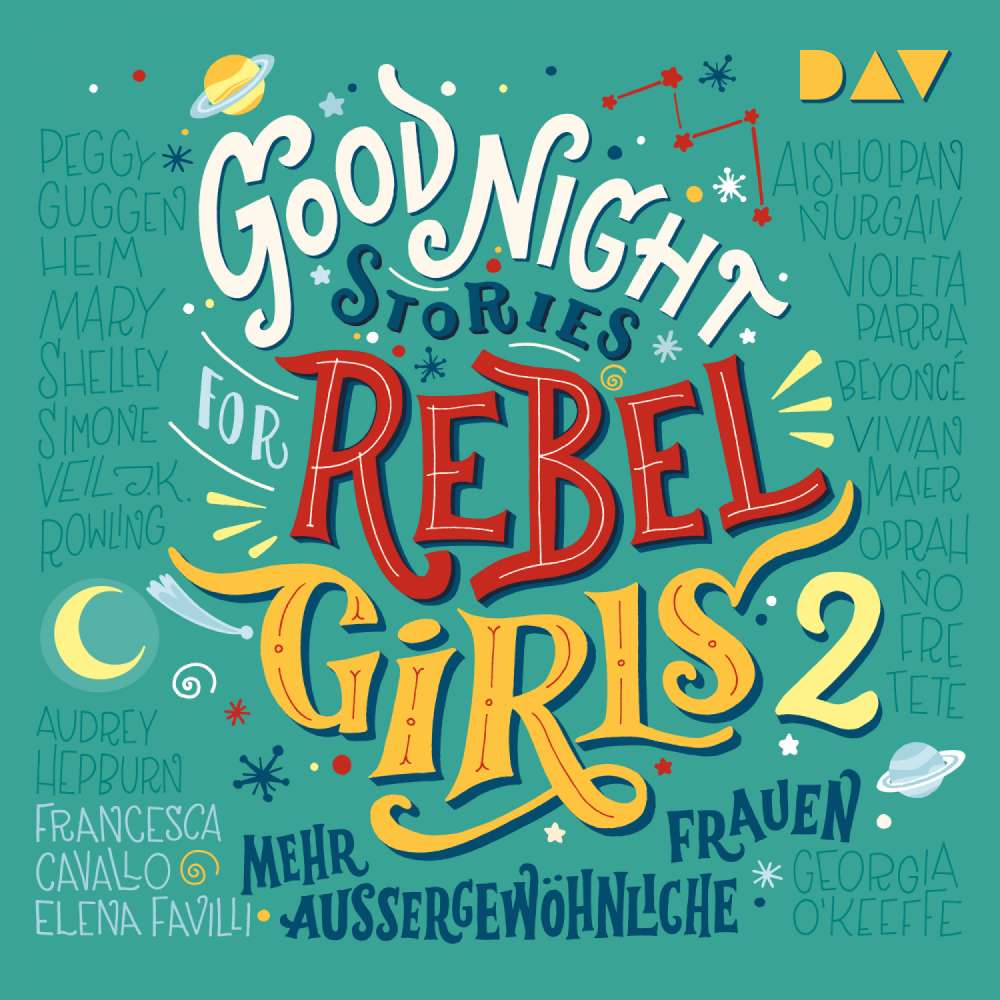 Cover von Elena Favilli - Mehr außergewöhnliche Frauen - Good Night Stories for Rebel Girls, Band 2 - Band 1 - Mehr außergewöhnliche Frauen