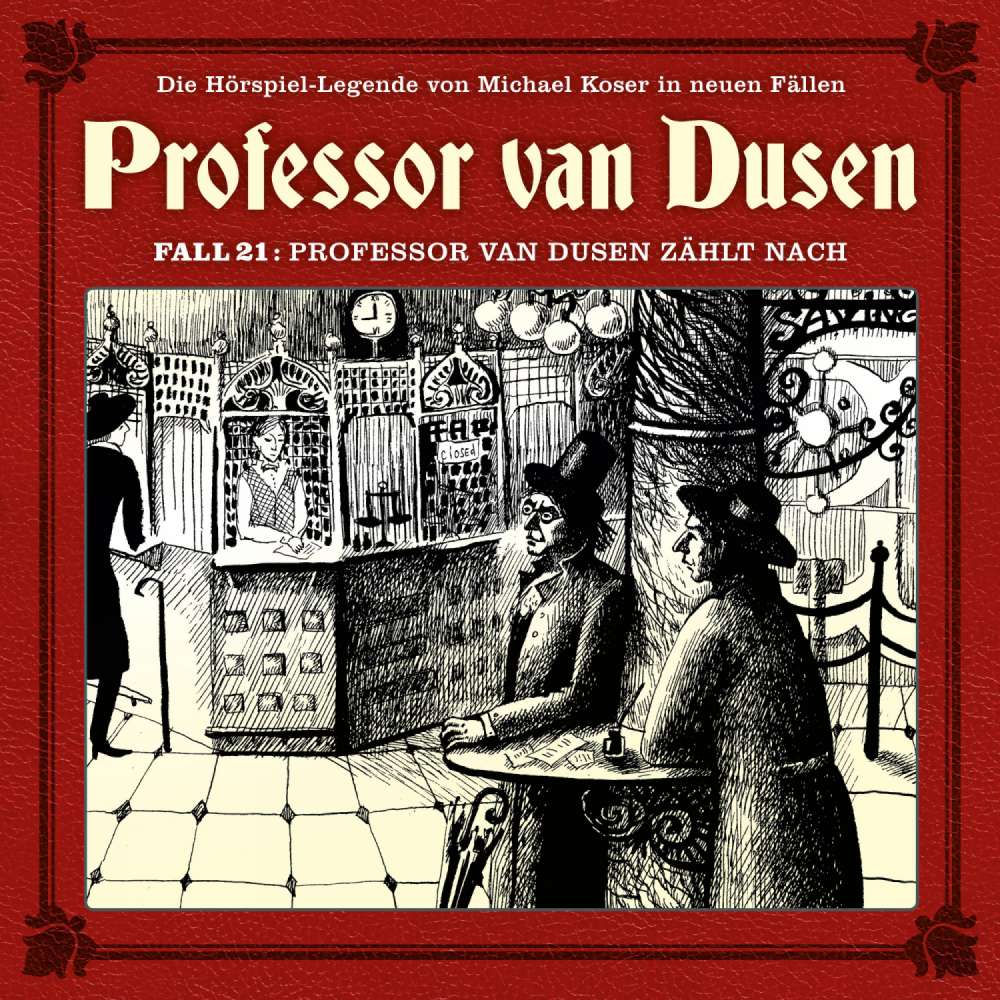 Cover von Professor van Dusen - Fall 21 - Professor van Dusen zählt nach