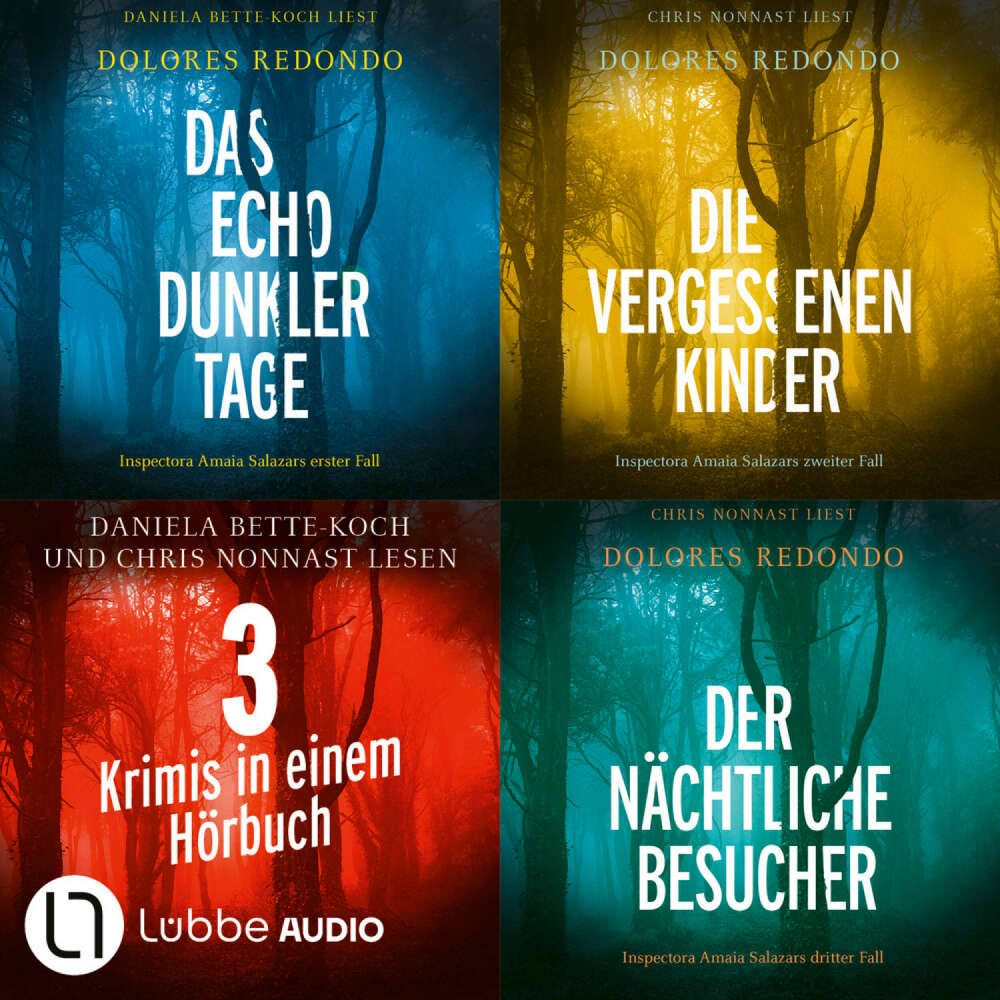 Cover von Dolores Redondo - Das Echo dunkler Tage - Die vergessenen Kinder - Der nächtliche Besucher - Die Baztán-Trilogie