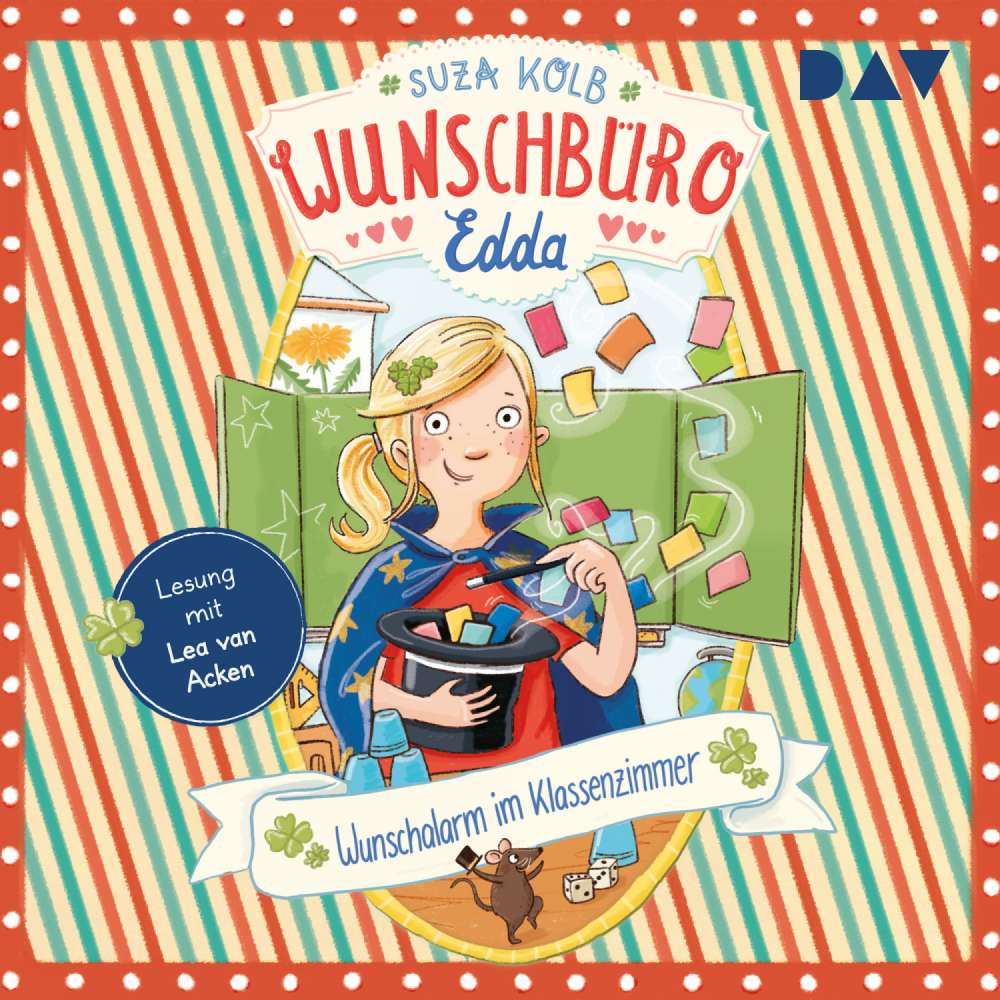 Cover von Suza Kolb - Wunschbüro Edda - Teil 4 - Wunschalarm im Klassenzimmer