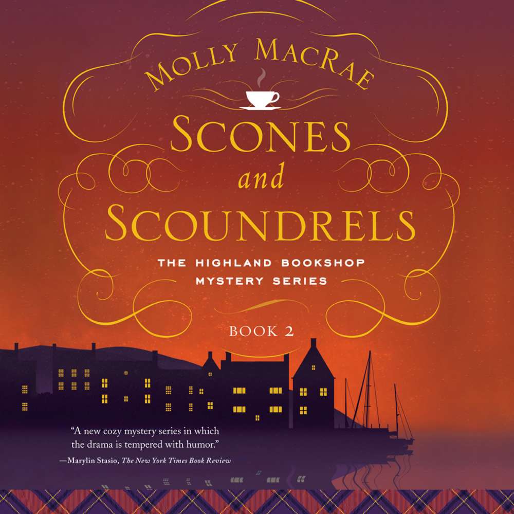 Cover von Molly MacRae - A Highland Bookshop Mystery 2 - Scones and Scoundrels